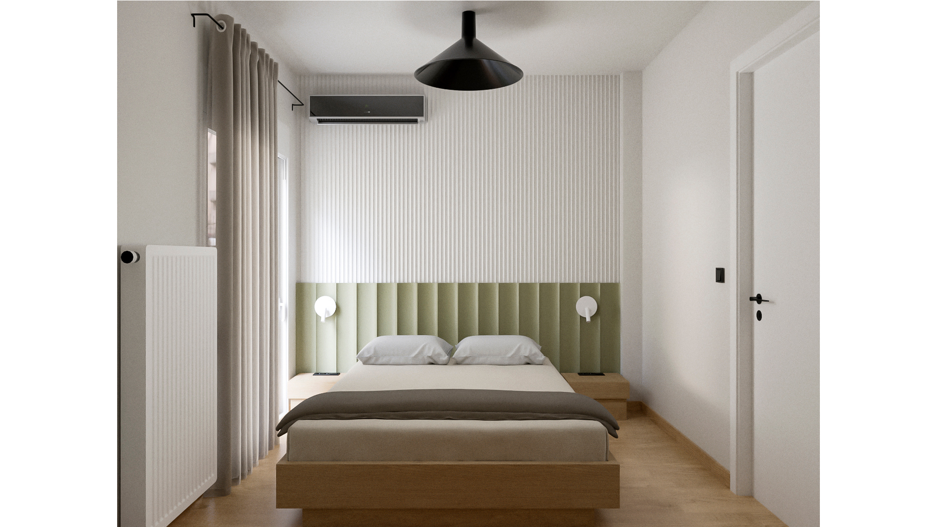 bedroom olive
