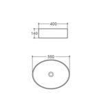 ART BASIN WITHOUT DRAINER [MIZU-03] - Image 2