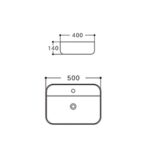 ART BASIN WITHOUT DRAINER [SOLIS-03] - Image 2