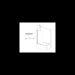 BATH SCREEN WITH PIVOT [GLAME-02] - Image 2