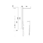 CONCEALED SHOWER COLUMN [SATURE-02] - Image 2