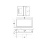 FLOOR DRAIN 160x80 [AQUADRAIN-04] - Image 2