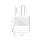 FLOOR DRAIN 160x80 [AQUADRAIN-05] - Image 2