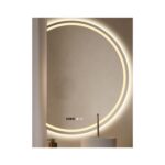 FRAMELESS MIRROR LED D-SHAPED 58x80 [GLAZZY] - Image 2