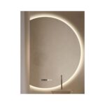 FRAMELESS MIRROR LED D-SHAPED 65x90 [LUNAR] - Image 2