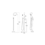 FREESTANDING BATHTUB MIXER [BODI-01]