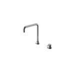 HOB MOUNTED BASIN MIXER WITH SQUARE SPOUT [MUSA-06]