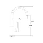 KITCHEN MIXER (GOOSENECK) [GILDA-05] - Image 2