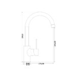 KITCHEN MIXER (ROUND) [MUSA-03] - Image 2