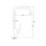 KITCHEN MIXER (SQUARE) [GILDA-04] - Image 2