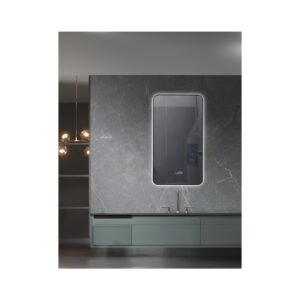 MIRROR LED WITH ALUM. FRAME 8MM 50X90 [VIGO]