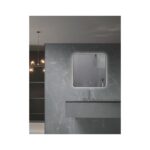 MIRROR LED WITH ALUM. FRAME 8MM 90X90 [VIGO]