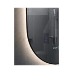 MIRROR LED WITH ALUM. FRAME 8MM BLACK 50X80 [OVIEDO-01] - Image 2