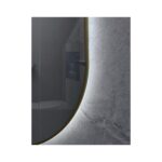 MIRROR LED WITH ALUM. FRAME 8MM GOLD 50X80 [OVIEDO-02] - Image 3