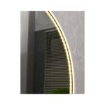 MIRROR LED WITH ALUM.FRAME 60Φ BRUSHED NICKEL [VISTA-03] - Image 2