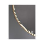 MIRROR LED WITH ALUM.FRAME 60Φ GOLD [VISTA-01] - Image 3