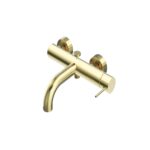 SET BATHTUB SHOWER MIXER WITH SPOUT, SHOWER HOSE & HANDSHOWER [MUSA 21-22]