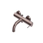 SET BATHTUB SHOWER MIXER WITH SPOUT, SHOWER HOSE & HANDSHOWER [MUSA 21-22]