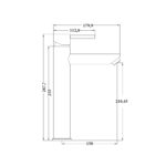 TALL BASIN MIXER [GILDA-03] - Image 2