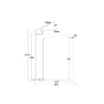 TALL BASIN MIXER [LUME-02] - Image 2