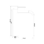 TALL BASIN MIXER [MUSA-02] - Image 2