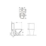 TWO PIECE TOILET [FLARE-01] - Image 2