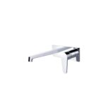 WALL BASIN/BATH MIXER WITH SPOUT [BIANCO-04]