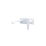 WALL BASIN/BATH MIXER WITH SPOUT [BIANCO-04]