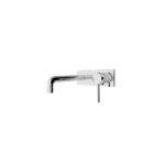 WALL BASIN/BATH MIXER WITH STYLISH SPOUT [GILDA-07]