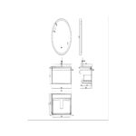 WALL-HUNG BATHROOM FURNITURE [IVI-01 900] - Image 2