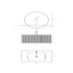 WALL-HUNG BATHROOM FURNITURE [THETIS-02 1000] - Image 2