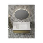 WALL-HUNG BATHROOM FURNITURE [THETIS-03 1000] - Image 3