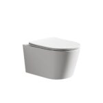WALL-HUNG TOILET WITH COVER [KESSY-07]